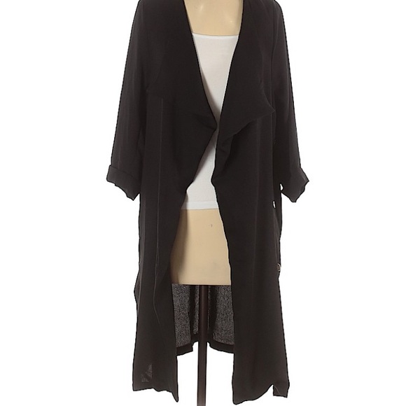 Haute Moda Jackets & Blazers - Haute Moda Black Jacket Coat